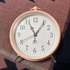 #激かわ BRUNO ピンク アナログ置時計のサムネイル
