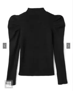 リブ編み 長袖 セーター