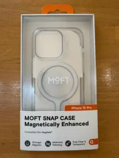 MOFT モフト iPhone 15 Pro クリアケース