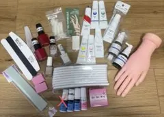 お買い得】ネイル用品 ネイル検定 ハンドマネキン まとめ売りセット