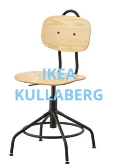 美品 IKEA KULLABERG クッラベリ 回転チェア パイン材のサムネイル