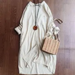 美品✨バンヤードストーム BARNYARDSTORM リネンシャツワンピース