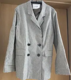SLOBE IENA コットンチェックジャケットのサムネイル