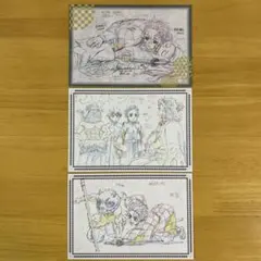 鬼滅の刃 ufotablediningポストカード 竈門炭治郎 煉獄杏寿郎他