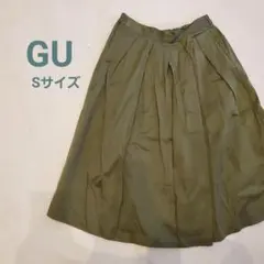 GU フレアスカート Sサイズ オリーブ