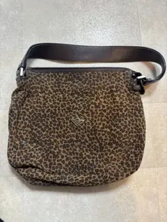 希少 BOTTEGA ショルダーバッグ　レオパード
