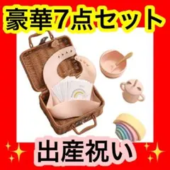 出産祝い　新生児　吸盤付き食器　知育玩具 積み木 マンスリーカード　月齢フォト