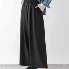 GLOBAL WORK エアかる多機能イージーパンツ ブラック M