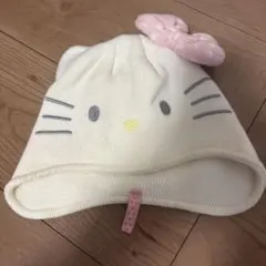 ハローキティ ニット帽 ベビー帽子　50-54cm