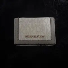マイケルコース ミニ 財布 グレー