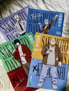 SAKAMOTO DAYS くら寿司　コラボ　クリアファイル　全種セット