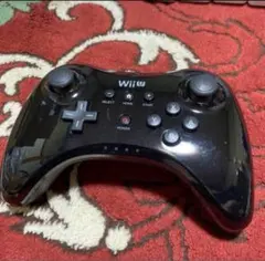 wiiu Proコントローラ黒　清掃・除菌・動作確認済