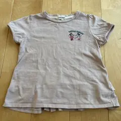 SHOO LA RUE ディズニー Tシャツ 110cm 女児　バックプリントのサムネイル