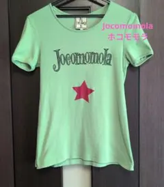 Jocomomola 半袖Tシャツ ライトグリーン スターロゴ