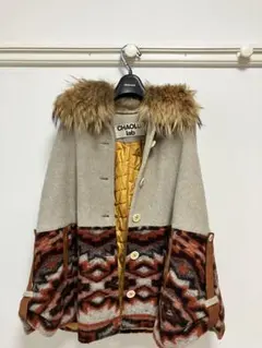 カオルラボ　ポンチョ　コート　CHAOLU lab