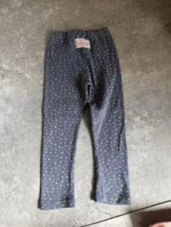 nightbebe 韓国子供服 S 90cm ネイビー 小花柄