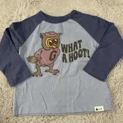 GAP フクロウ イラスト 長袖Tシャツ　95