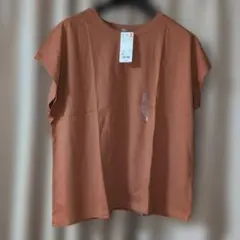 UNIQLO 新品　オレンジ 半袖Tシャツ　3XL