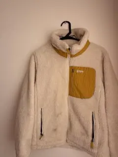 Alpine Design マウンテンパーカー M クリーム色　ドローコード付き