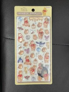 プーさん　ディズニー　ボンボンドロップシール　正規品　新品未使用