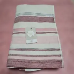 辻ちゃん様専用タオル美術館 ピンクストライプ バスタオル