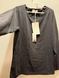 n’Or グレー オシャレウォーカー Tシャツ 黒 綿100 長袖 タグ付き