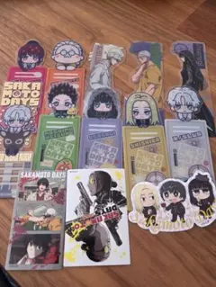 SAKAMOTODAYSステッカー、しおりセット
