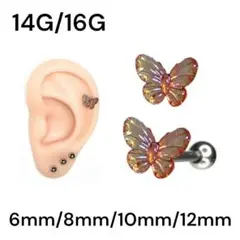 16g ピアス 軟骨 サージカルステンレス