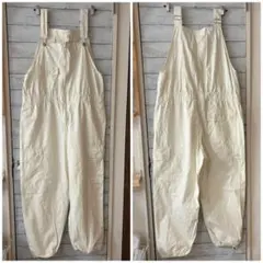 GU ジーユー フロントジップ オーバーオール 古着屋購入