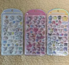 コットンパフィー シール サンリオ シナモロール キティ