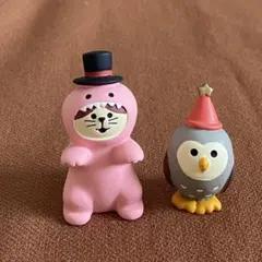 コンコンブル　にゃんザウルス　パーティふくろう　セット売り