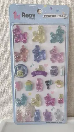 正規品 RODY ロディ ぷくぷくジェリーシール softy＆happy