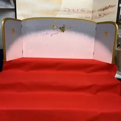 431】本作り16号四曲屏風 - メルカリ