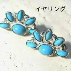 ✨ ターコイズ イヤリング インディアン ボヘミアン トルコ石 部族