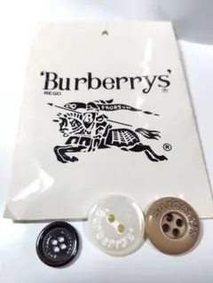 Burberrys' ボタン 3個セット
