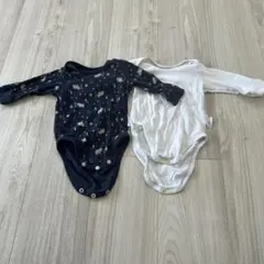 ベビー長袖肌着 2点セット サイズ70 UNIQLO