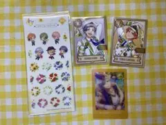 A3! 夏組 斑鳩三角 皇天馬 兵頭九門 キラカード シール