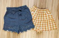 女の子 ハーフパンツ セット売り 130