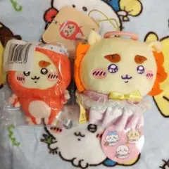 ☆ちいかわ たこイカくじ D賞＆てんし♡あくま　マスコット☆　シーサー　セット①