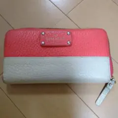 猫*ン様 kate spade 長財布 赤