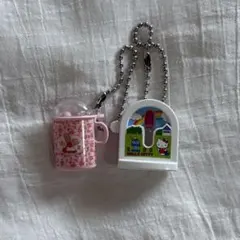 【値下げ中】ハローキティ ミニカプセルトイ2点セット