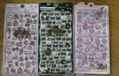ボンボンドロップシールバレリーナ カミオジャパンプチドロップシール3枚セット
