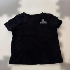 GAP キッズ ベアロゴ Tシャツ ブラックのサムネイル