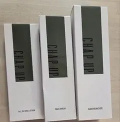 【チャップアップ】 脱毛クリーム+オールインワン化粧水+洗顔のサムネイル