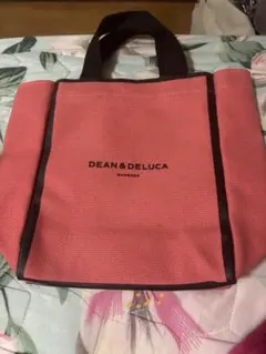 DEAN & DELUCA ピンクトートバッグ