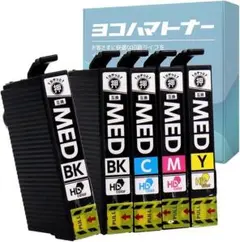 メダマヤキ MED 互換インク 4色５本セット エプソン(EPSON)