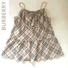 BURBERRY BLUE LABEL ノバチェック柄 ティアード キャミソールのサムネイル
