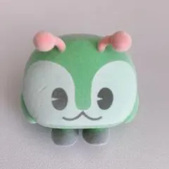 みんくる ふんわりフロッキーフィギュア あいさつ　カプセルトイ
