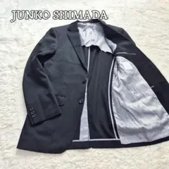 ジュンコシマダ　ブラックビジネススーツ メンズスーツ　テーラードジャケット　Mのサムネイル