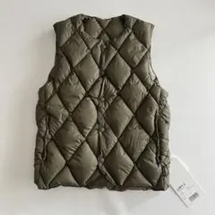 ロフトラボ キルティングダウンベスト オリーブ XS⭐︎タグ付き未使用品